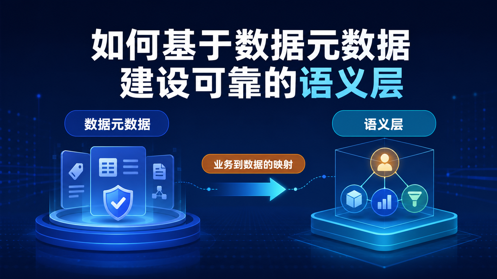 如何基于数据元数据建设可靠的语义层